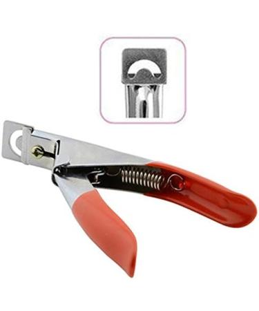 PSGS Cutter Gel Acrylic Fake Nail Clipper Trimmer Tip Manicure Tool Scissor Pedicure Artificial (Color : Rose) - Buy Online on GoSupps.com