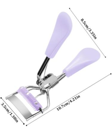 Eyelashes Curler with Built-in Comb Professional Lashes Curler Eyelashes Accessories Fits All Eye Shape Purple. - Buy Online on GoSupps.com