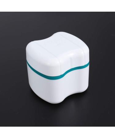 Faruta Prosthesis Suitcase for Dentures - Durable Plastic Bath Box with Sieve & Basket Holder - Travel & Cleaning Storage Container (2-Piece Set in Green & Blue) - Buy Online on GoSupps.com