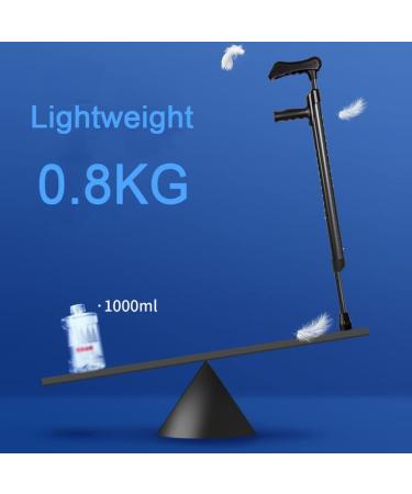 1 Pair Telesunderarm Crutches with Reflector and Ergonomic Handgrip Height Adjustable-Lightweight Aluminum Walking Cane for Seniors Adults Lucky Star - Buy Online on GoSupps.com