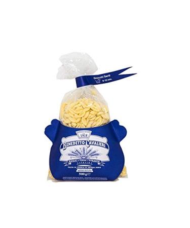 PASTA CAVALIERI X4 KNIGHTS DOUGH SARDI DUMB SEMOLA DUMB - HANDMADE PRODUCT MADE IN SALT (4 X 500 g)