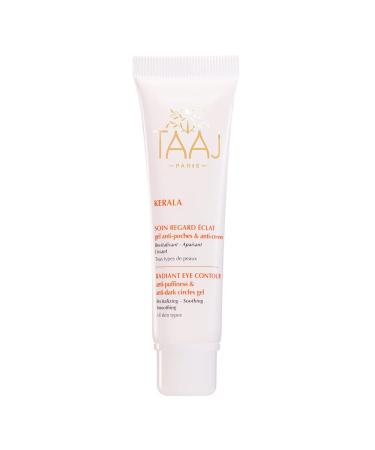 Taaj |Radiant eye care - Kerala |Gel against swelling and dark circles |Reduced spots in connection with fatigue |Rich in regenerating active ingredientsAloe vera |30 ml
