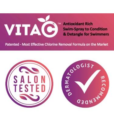 Vita C Swimmers Post-Swim Spray | Chlorine Eliminator & Hair Detangler | Vitamin C Enriched Formula - 8 Fl Oz - Buy Online on GoSupps.com