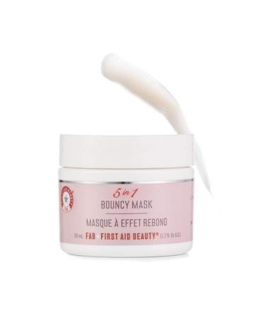 First Aid Beauty 5 in 1 Bouncy Mask - Gluten-Free Acne Face Mask (1.7 oz) | Calming & Hydrating Solution - Buy Online on GoSupps.com