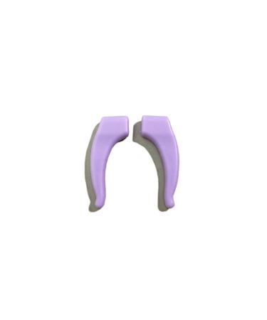 Willwa anti-slip holder made of silicone for glasses accessories ears sports glasses ironing tipper (color: 4 size: 1cm*3.6cm) 1cm*3.6cm 4