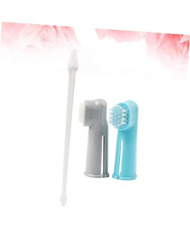 NOLITOY 4 Set Toothbrush for Teeth Cleaning Tools Tootbrush Toothbrush for Dog Finger Brush Pet Toothpaste - Buy Online on GoSupps.com