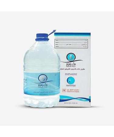 Sunnah Shop Original Zamzam Water 5L - Authentic Mineral Water from Mecca | 100% Pure Zemzem Suyu - International Shipping Available - Buy Online on GoSupps.com