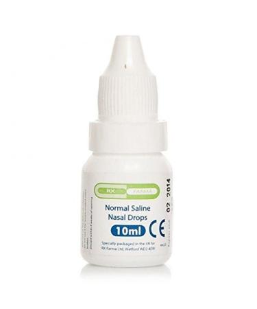 3 x 10ml Normal Saline Nasal Blocked Nose Drops for Children