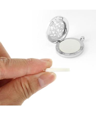 Beavorty 50 Piece Cotton Perfume Diffuser Pads - Refill for Car Fragrance Necklace & More | Clean White - Buy Online on GoSupps.com