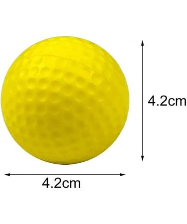 Foam Golf Practice Balls - Fessal 12 Pack | Colored, Dent-Resistant, Soft Balls for Indoor & Backyard Training - Buy Online on GoSupps.com