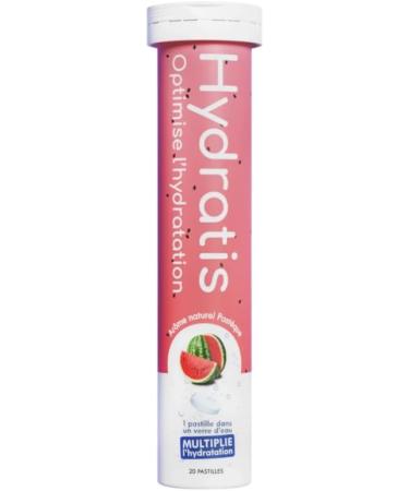 HYDRATIS - Pastilles Hydratation Electrolytes - Past que - Am liore l'Hydratation et Favorise l' nergie - Formule Isotonique - Sport R cup ration Bien- tre - 1 tube (20 Pastilles) - Buy Online on GoSupps.com