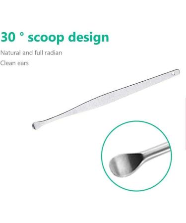 6-in-1 High-Grade Stainless Steel Earwax Removal Kit | Thorough Earwax Remover with Coil Spring Cleaner (Silver) - Buy Online on GoSupps.com