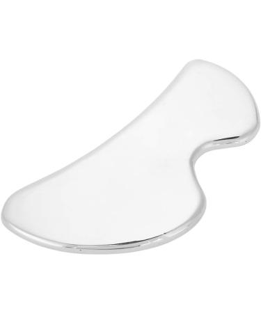 Verdant Touch Stainless Steel Gua Sha Plate Face & Body Pain Relief Massage Tool for Glowing Skin - Buy Online on GoSupps.com