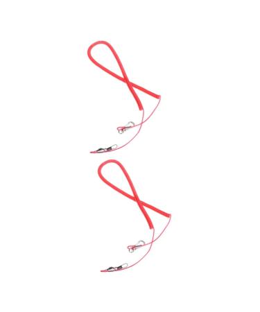 HANABASS 2 Pcs 5 Parrot Leash Cockatiel Harness and Leash Chicken Leashes and Harnesses Bunny Harness Bird Size 2x2pcs As Shownx2pcs