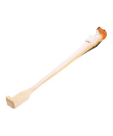 Beavorty animal tickling gifts made of wood -shaped back massage tab Nackt massager back scratches in animal design Tools to scratch the body itching arts handicrafts card man 38x4cm As shown2