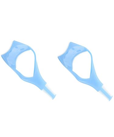Grendly 2X 3In1 Mascara Applicator Guide Makeup Comb Eyelashes Tool