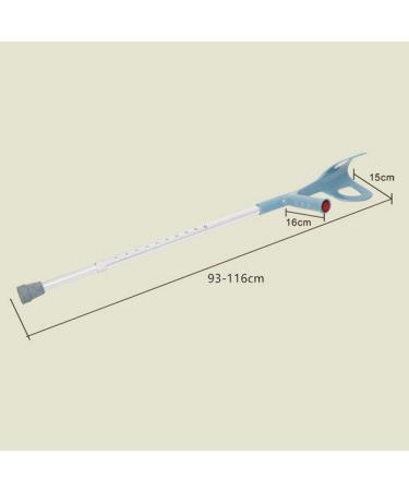 Crutch Portable Elbow Arm Crutches Aluminum Alloy Armpit Fracture Walker Rehabilitation Flex Non-Slip Medical 1PCS (1PCS) () Selfless dedication - Buy Online on GoSupps.com