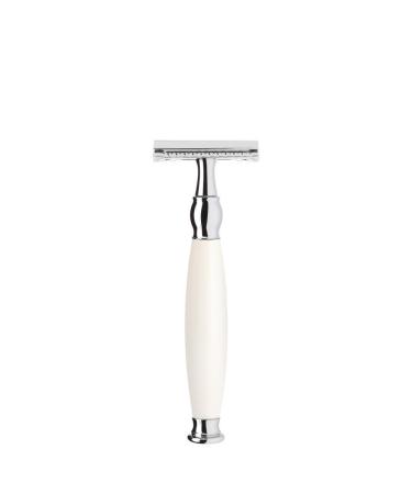 M HLE Safety Razor - Sophist Series - Porcelain white