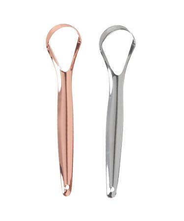 Creative Fashion Tongue Scraper | Stainless Steel Tongue Cleaner for Fresh Breath | Easy Oral Care Product - Buy Online on GoSupps.com