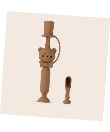 Minkissy Silicone Baby Toothbrush - Soft Fur Finger Brush & Bite Toy for Toddlers - Ideal for Oral Care - Buy Online on GoSupps.com