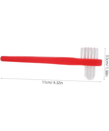 Fomiyes Portable Toothbrush Set - 4-Piece Prosthesis Cleaning Tools for Gum Care & Travel - Buy Online on GoSupps.com
