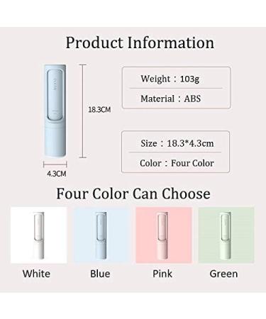 Pet Hair Remover - Reusable Travel Lint Roller Brush for Cat & Dog Fur - Easy One-Hand Operation - Ideal for Carpet Couch Clothing & Bedding (Blue - Buy Online on GoSupps.com