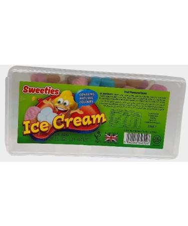 Sweeties Fan Favourites Candy Set - Unicorns Mushroom Ice Cream and Skulls 200g x 4 Tubs - Ideal Sweet Treat for Spooky Times from Kingdom Supplies - Buy Online on GoSupps.com