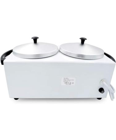 Huanyu Electric Wax Warmer Pro - Adjustable Chocolate Melter with 2 Pots for Professional Skin Care - Buy Online on GoSupps.com