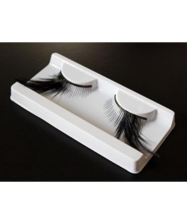Dorisue Halloween Feather Eyelashes - Cat Eyes Black Tail Lashes for Witch Makeup, Cosplay, and Theatre - Hand-made Luxury Fashion False Lashes - Buy Online on GoSupps.com