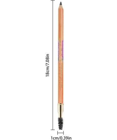 Makeup Brow Pencil - Brow Makeup Pencil | Waterproof Brow Stylist Definer Eyebrow Retractable Pencil for Girls Women Taupe - Buy Online on GoSupps.com