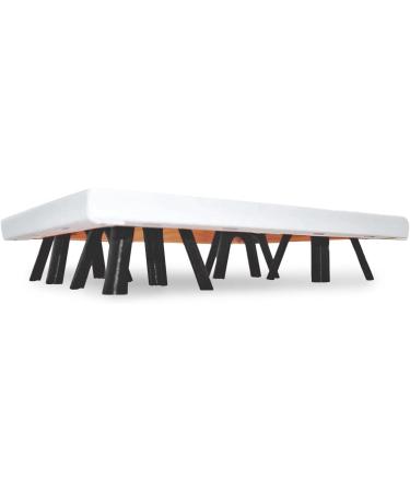 Canvas Stand for Paint Pouring | Canvas Feet Risers Tool Holder for Acrylic Pouring | 2 Inches (Pack of 4) Black - SplashNColor - Buy Online on GoSupps.com