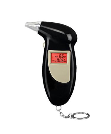 Alcohol Breathalyzer Portable Breath Tester - Amacam AT-01 Accurate Digital Display Convenient Lightweight Pocket Design A Must if You Drive the Next Day after a Night out Drinking. Be Safe Not Sorry.