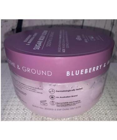 Ciroa Sugar Body Scrub BLUEBERRY & MANUKA HONEY 21.2 oz Soothe & Ground Cruelty Free (600gr) Pack of One - Buy Online on GoSupps.com