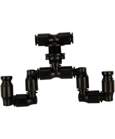 HANABASS 2pcs Reptiles Sprayers Reptile Humidifier Reptiles Cooling Nozzle Sprinkler System Reptile Terrarium mediumx2pcs Blackx2pcs - Buy Online on GoSupps.com