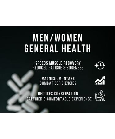 ProteinCo | Pure Magnesium Citrate | 500 mg | Muscle Recovery Relieves Muscle Cramps | Men & Women | 120 capsules - Buy Online on GoSupps.com