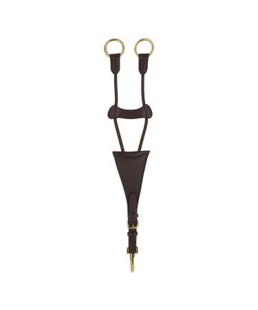 HORZE Wimbledon Leather Martingale Brown F Dark Brown (F) Warmblood - Buy Online on GoSupps.com