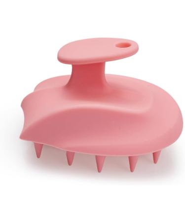 Magiclulu Silicone Handy Shampoo Brush - Head Massage & Peeling Device 10.80x9.50cm Pink - Perfect for Scalp Cleaning - Buy Online on GoSupps.com