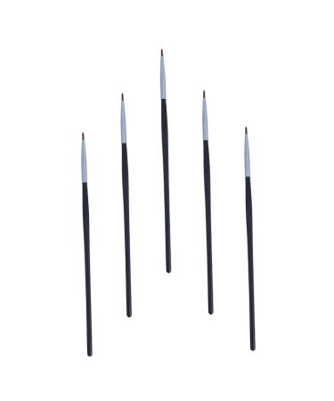 HAPINARY 5 Pieces Fine Eyeliner Brush Brushes Makeup Makeup Brush Gel Liner Eyeliner Face Makeup Eyeliner Pencils Eyeliner Pen Eyeliner Lip Brush Lip Applicator