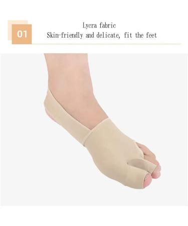 Bunion Relief Corrector - Big Toe Separator with Double Guard Thumb Valgus Corrector - Silicone Gel Pad for Foot Bone Correction - Buy Online on GoSupps.com
