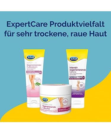 Scholl Expertcare Regenerating Foot Butter 150ml | Hydrating Relief for Very Dry & Rough Skin | 6% Oil Complex & D-Panthenol | Dermatologically Tested - Buy Online on GoSupps.com