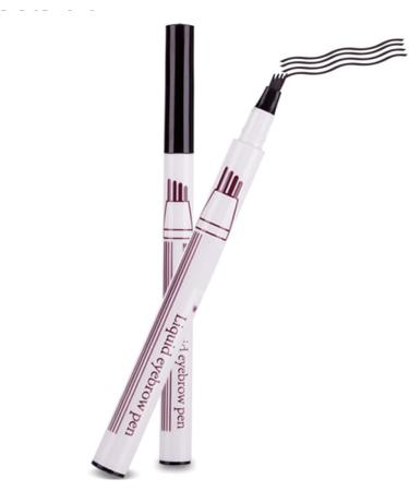 TOVINANNA 2pcs Women Eyebrow Pencil Liquid Eyebrow Pen Eyebrow Makeup Tool No Smudge Miss Eyebrow Powder 1 count (Pack of 1) As Shownx2pcs - Buy Online on GoSupps.com