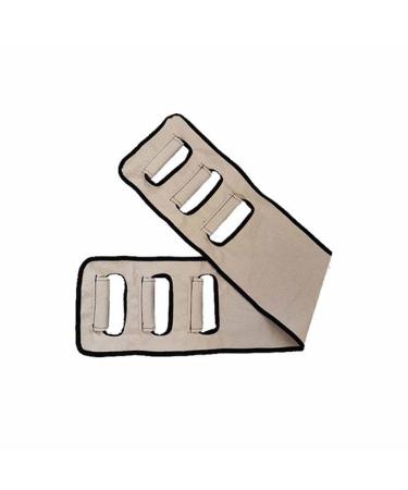 Transfer Belt Sit to Stand Lift Sling Back Lifting Traction Belt Pull Strap for Elderly Disabled & Bedridden Patients Help Getting Pull Up Sit to Stand Walking Aids Transfer Gait Belt One Size Beige
