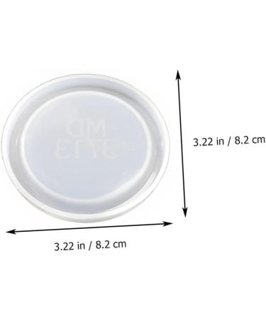 NUOBESTY 6 Pcs Crystal Silicone Mold Silicone Molds Diy Supplies Kid Safe Crystal Drip Mold Storage Box Round As Shownx3pcs 8.2X8.2X0.9CMx3pcs - Buy Online on GoSupps.com