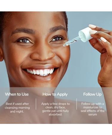 Hyaluronic Acid Serum for Face | Anti-Aging Facial Serum with Vitamin b5 | Reduces Fine Lines and Wrinkles | Moisturizing and Hydrating Rescue Repair Skin Care Serum | 1 Oz 1 Fl Oz (Pack of 1) - Buy Online on GoSupps.com