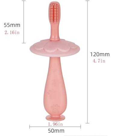 Yamadura Toddler Training Toothbrush - Gentle Cleaning and Stimulation for Little One's Gums and Teeth | 100% Food Grade Silicone (Green) - Buy Online on GoSupps.com