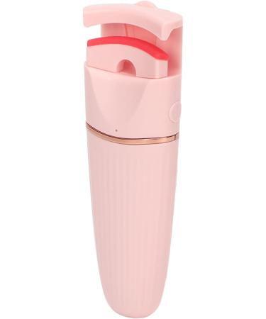 Qukaim Electric Eyelash Curler Heated Electric Eyelash Curler Heated Rechargeable Mini Eyelash Curler Temperature Sensitive Silicone Fast Heating USB Charging Lasting Curler Pink - Buy Online on GoSupps.com