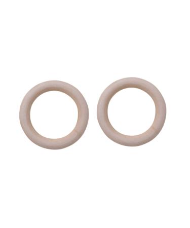 BESPORTBLE 20 Pcs Baby Toys Newborn Kids Educational Toys Baby Rings Kids Jewelry Set Wooden Rings Educational Toys for Kids Baby Accessories DIY Kids Jewelry Baby Teething Rings Pendant Lace Picture 1 20 pcs