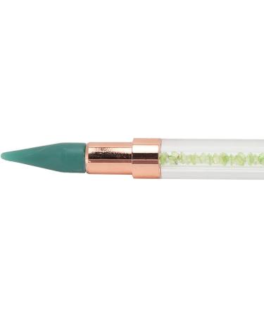 Buy Manicure Dotting Pen - Dual-Ended Acrylic Stainless Steel Tool for Rhinestones (Green) - International Shipping - Buy Online on GoSupps.com
