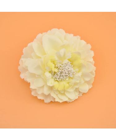 Amuhou Womens Rose Flower Hair Clip & Brooch Set - Bridal Headpiece & Flamenco Dancer Accessory (Peony 12 Pcs) - Buy Online on GoSupps.com