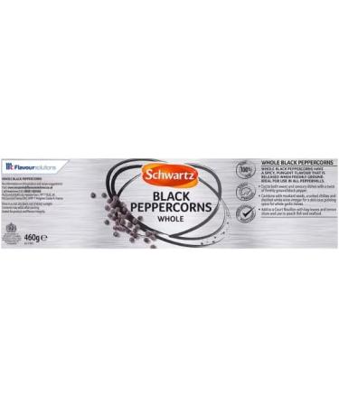 Schwartz Whole Black Peppercorns 460g - Buy Online on GoSupps.com